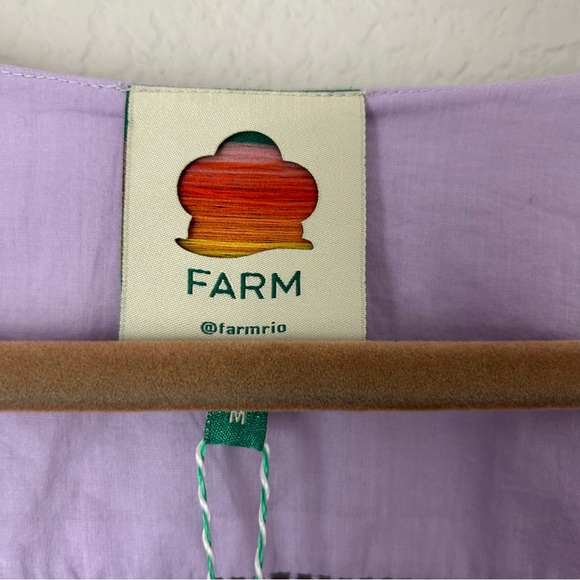 FARM Rio Lavender Blouse - Picture 4 of 6